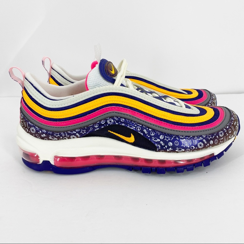 Nike Air Max 97 GS Regency Purple Laser/Orange